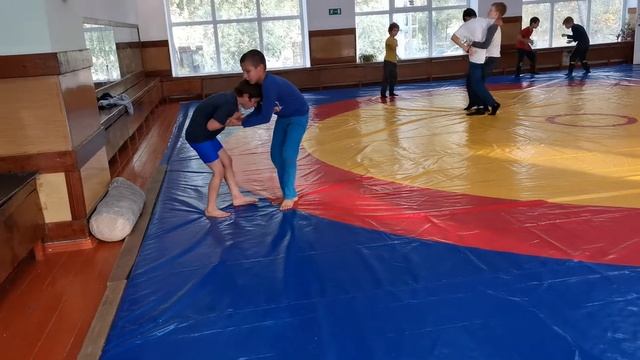 ск Химик гр борьба тренировка дети. 12 октября 2021г. смотреть онлайн