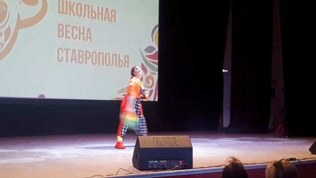 Школьная весна Ставрополья в Пятигорске в Доме культуры №1 3 апреля 2019 смотреть онлайн