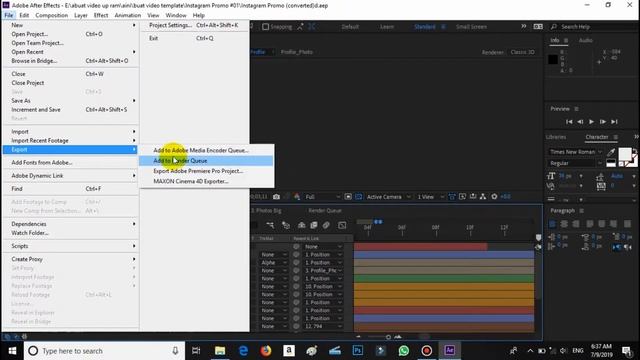 After Effects Tutorial: How to best export H264 (mp4) смотреть онлайн