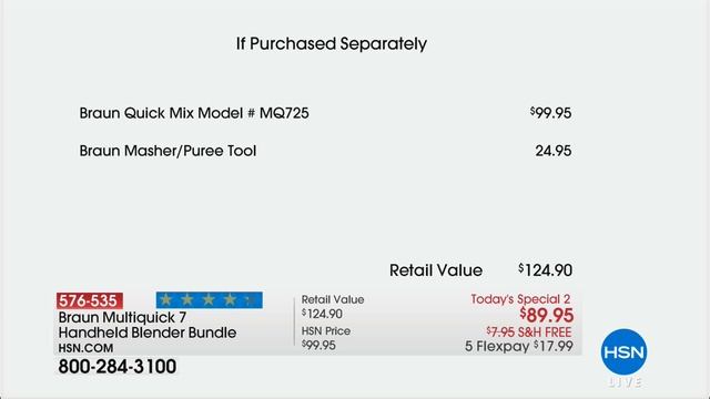 Braun Multiquick 7 Handheld Blender Bundle смотреть онлайн