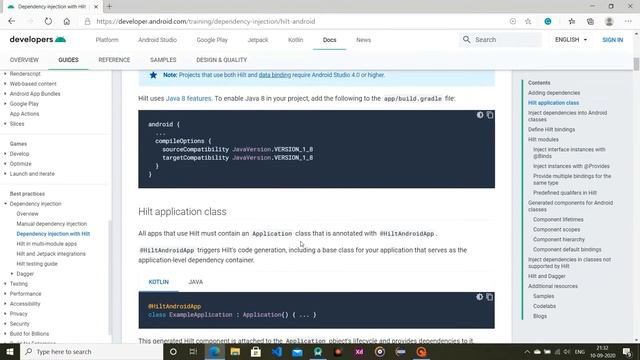 Get started with Hilt | Dagger Hilt | Android Dependency Injection | #Android_Hilt| #Dagger_Hilt смотреть онлайн