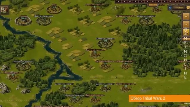 Обзор Tribal Wars 2 - военная стратегия онлайн смотреть онлайн