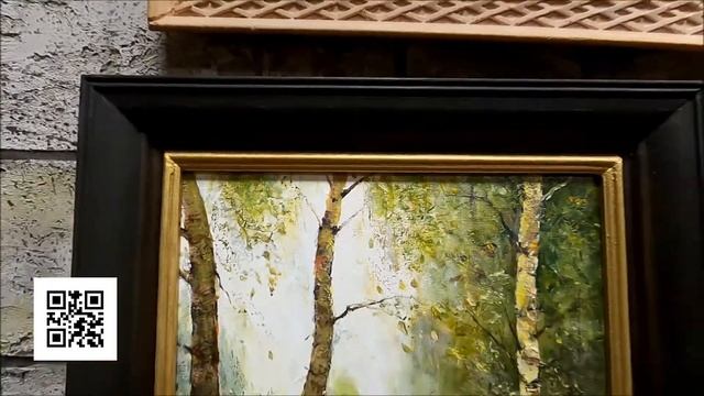 Красивая картина "Ясный день". Холст, масло. смотреть онлайн