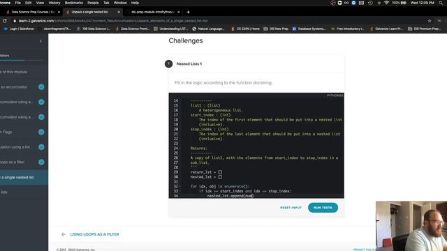 Accumulators - Unpack a single nested list - Challenge #1 смотреть онлайн
