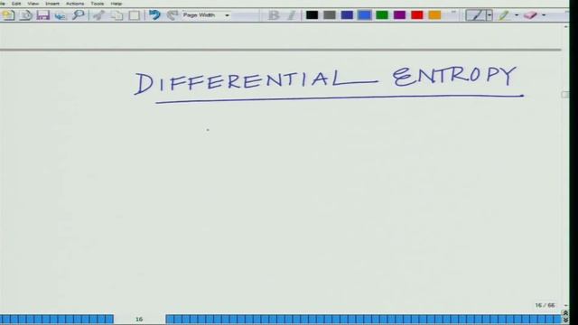 Lec 36 | Principles of Communication-II | Differential Entropy| IIT Kanpur смотреть онлайн
