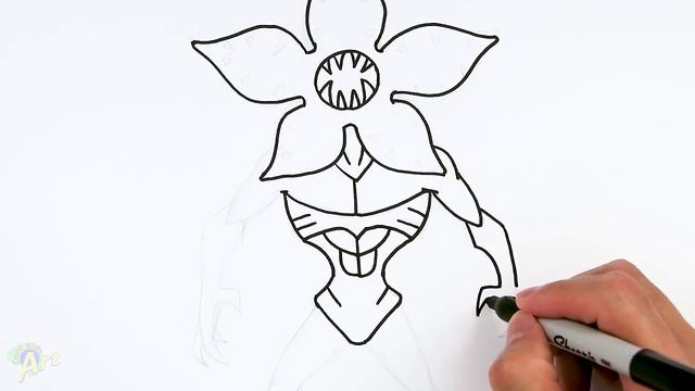 How To Draw The Demogorgon
