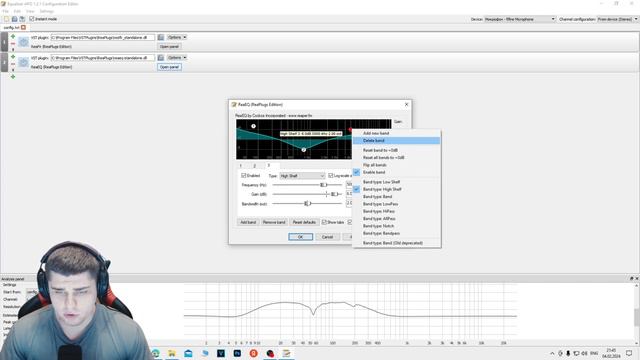 ЛУЧШАЯ НАСТРОЙКА И ОБРАБОТКА МИКРОФОНА - КАК НАСТРОИТЬ МИКРОФОН И УБРАТЬ ШУМЫ ГОЛОС КАК У ЮТУБЕРА смотреть онлайн
