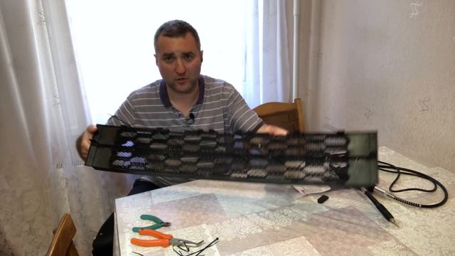 Skoda Octavia A7. Установка Сетки в Бампер смотреть онлайн