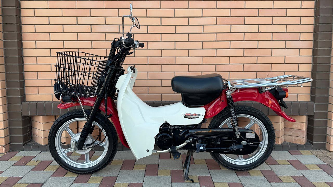 Suzuki Birdie BA43A Red Скутера из Японии «Скутер Гарант» Краснодар опт/розница смотреть онлайн