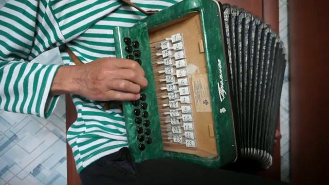 Я зелёную фуражку берегу-2, разбор на гармони №-394 с цифрами смотреть онлайн