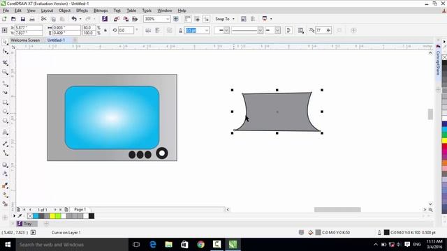 Who to Design Desktop Monitor using Corel Draw? смотреть онлайн