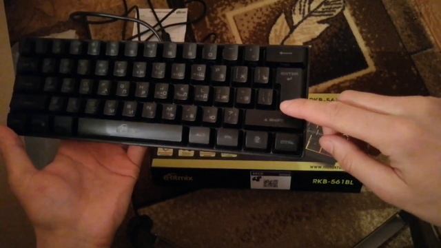 Обзор клавиатуры Ritmix RKB-561BL