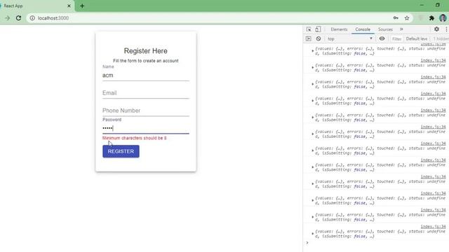Learn Form Validation using Formik & Yup in React JS | For Beginners смотреть онлайн