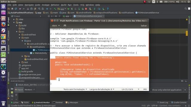 [VÍDEO-AULA] Push Notifications com Firebase - Parte 1 смотреть онлайн