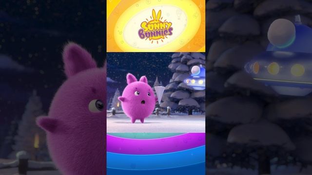 UFO Snow Fight | Christmas Cartoons ⛄️ ? | Sunny Bunnies #SHORTS смотреть онлайн