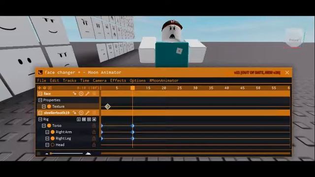 scared face roblox animation смотреть онлайн