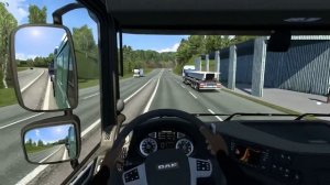 [ETS 2] Карта Дальнобойщики 2_DAF XF Euro 6_Тащим кран в Ельнино