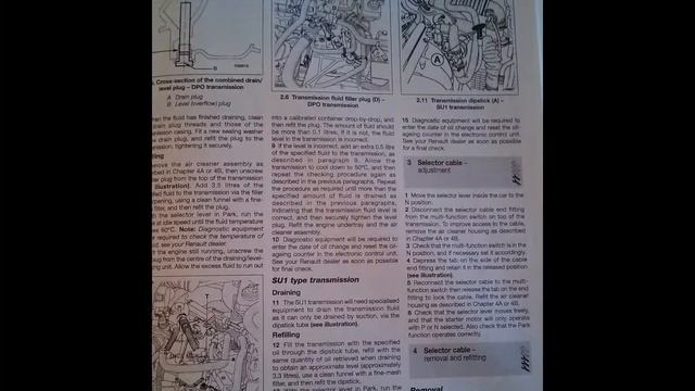 Haynes Renault Laguna 2 Owners Workshop Manual part 3 смотреть онлайн