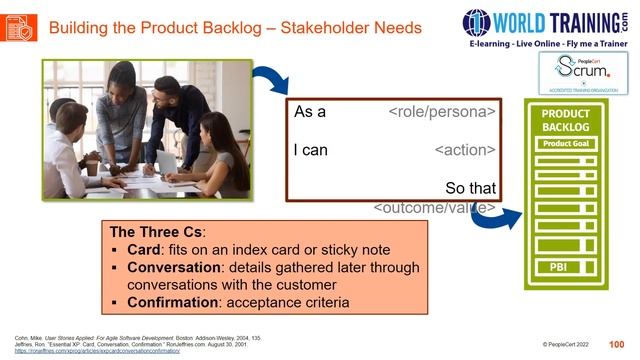 Product Backlog Management | PeopleCert Scrum Product Owner 2 | PeopleCert | 1WorldTraining.com | смотреть онлайн