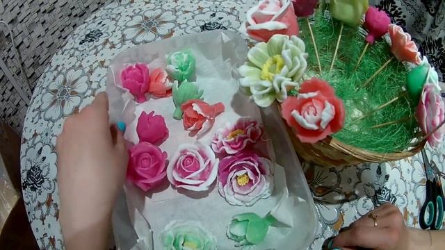 Композиция из мыльных цветов/Мыловарение смотреть онлайн