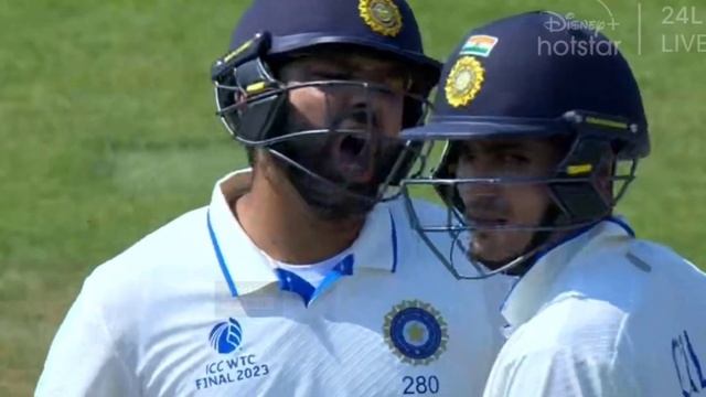 Virat Kohli react Shubhman Gill controversyal catch to Australian player after loss WTC Final смотреть онлайн