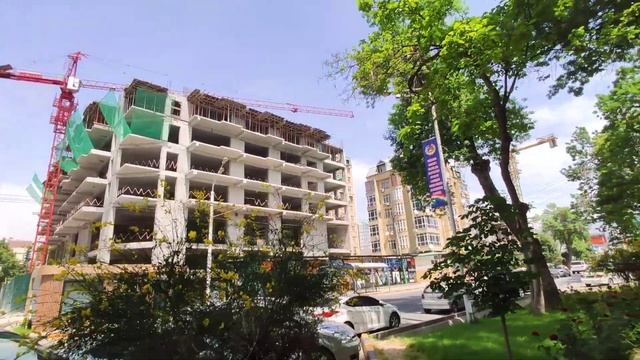 Dushanbe-Душанбе сегодня Центр Walk Around To Tajikistan #точикистон