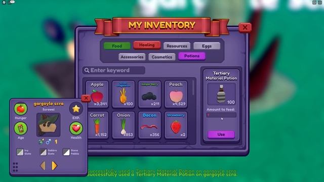 I Tried Using All New Potions To Make A LEGENDARY Scrawei.. (GONE WRONG) - ROBLOX Dragon Adventure смотреть онлайн