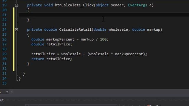 Starting Out With Visual C# - Retail Price Calculator (Intro To Visual C#) - Windows Forms смотреть онлайн