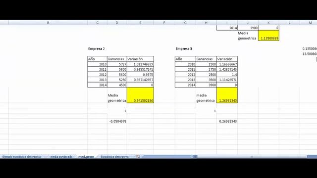 Estadistica Descriptiva en Excel смотреть онлайн