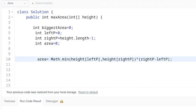 Container with most water - Java Leetcode Solution смотреть онлайн