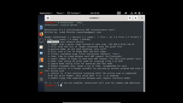 #7 NETDISCOVER How to use this Information Gathering tool in Kali-Linux 2019 смотреть онлайн
