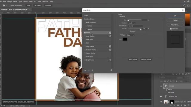 Flyer Design in Photoshop 2021 | Father's Day 2022 Flyer смотреть онлайн
