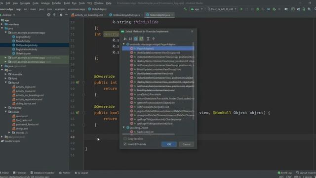 Onboarding Screen Android Studio | Onboarding Walkthrough Intro Screen Layout with ViewPager смотреть онлайн