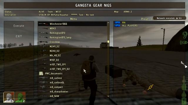 DayZ Custom Menu Gangsta Gear Nigs смотреть онлайн