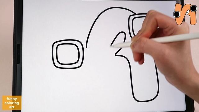 알파벳로어 그리기 How To Draw Lowercase Alphabet Lore (a - z) / easy drawing, coloring смотреть онлайн