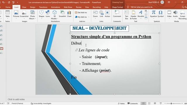 La Fonction de Saisie et d'Affichage en Python - Formation#6 смотреть онлайн