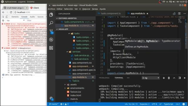 MEAN CRUD - Angular5 (Mongodb, Express, Angular 5, Nodejs) - Parte 2 смотреть онлайн