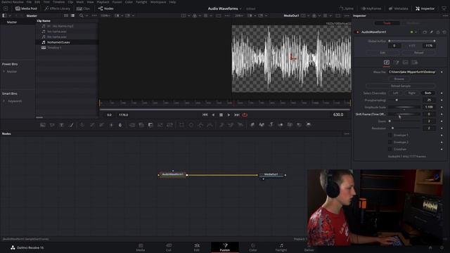 Audio Waveforms in Davinci Resolve 16 смотреть онлайн