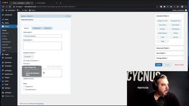 Como hacer una calculadora con Wordpress y Gravity Form смотреть онлайн