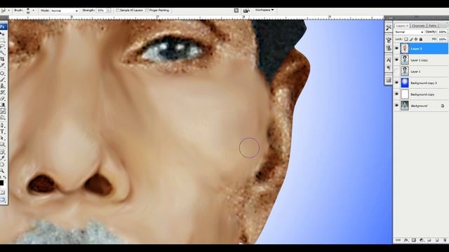 Photoshop B/W Shortcut Work