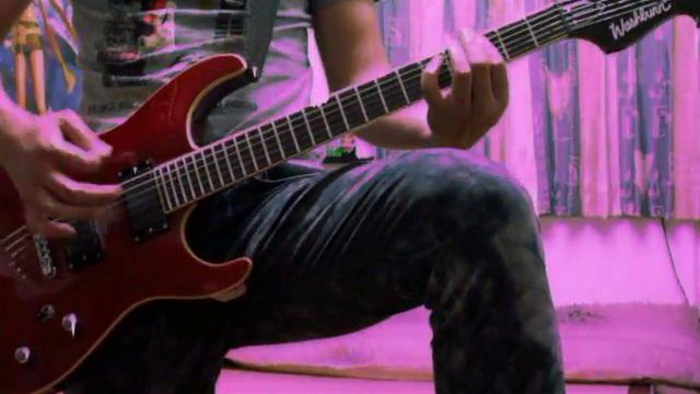 Bullet For My Valentine - Suffocating Under Words Of Sorrow (Guitar cover) смотреть онлайн