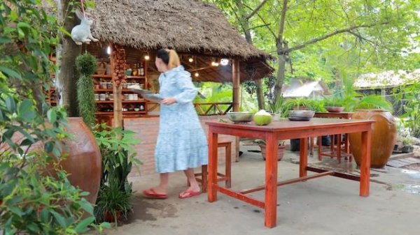 Creamy RIVER Prawn salty recipe - 2 recipe with river prawn - Cooking with sros