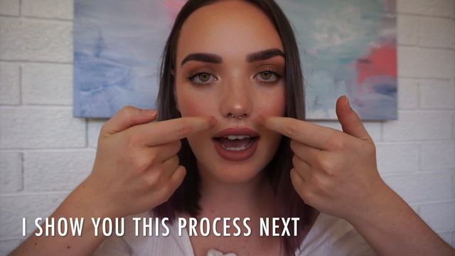 How To Hide Your Septum Piercing / How To Flip Up A Septum Ring смотреть онлайн