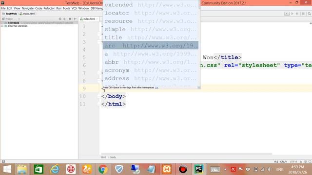 010 - HTML and Bootstrap Web Pages using PyCharm Community - Learn Python Programming - Urdu Hindi смотреть онлайн