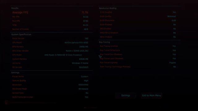 Cyberpunk 2077 - Ray Tracing & Path Tracing Benchmarks Back To Back - Samsung G9 - RTX 4090 смотреть онлайн