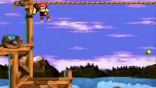 Donkey Kong Country 3 Dixie Kong's Double Trouble! - Holly Cheat Examples смотреть онлайн