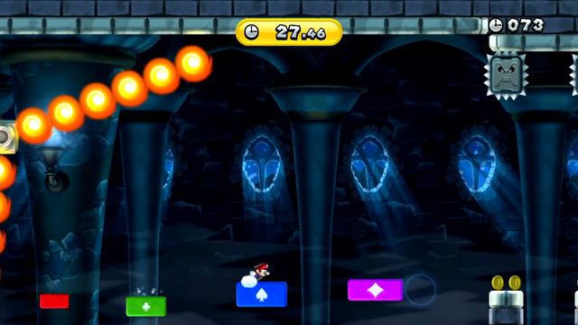 New Super Mario Bros. U - Challenges: Thwomp Castle Cash Flow (Wii U) смотреть онлайн