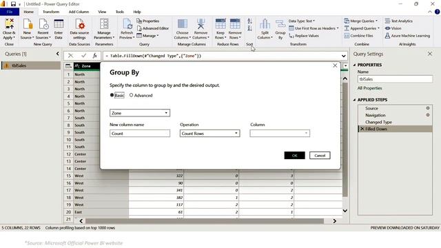 12 #PL300 | #FillDown #FillUP & #GroupBy | #PowerBI #DataAnalyst Exam Certif Guide by #VikasNegi смотреть онлайн