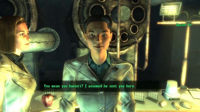 Fallout 3 - Dr. Li Speech Check смотреть онлайн