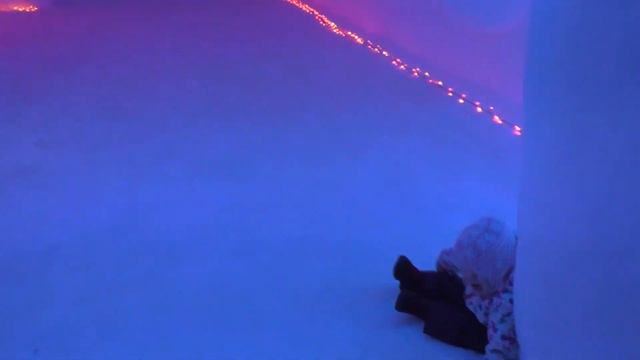 Алёна в Снежной деревне! Город Кировск 2019. Snow village. Kirovsk 2019 смотреть онлайн